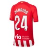 Conjunto (Camiseta+Pantalón Corto) Atlético Madrid Barrios 24 Primera Equipación 23-24 - Niño